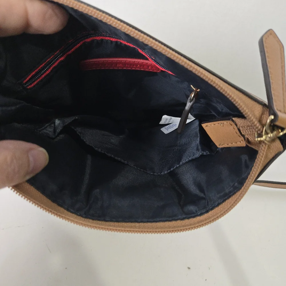 Tommy Hilfiger Cream Print Crossbody Bag